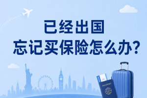 已经出国忘记买保险怎么办？闭眼选这款，人在境外可投