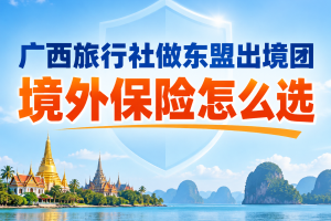 广西旅行社做东盟出境团，境外保险怎么选？签证要求与目的地保障对比